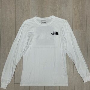 The North Face Men's Classic White Long Sleeve Tee